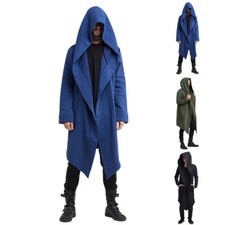Men Gothic Hooded Coat