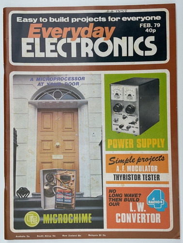 Everyday electronics magazine - everyday,