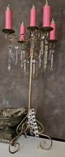 Vintage Extra Large Candelabra Candle Stick Shop Display Theatre Prop 44 in