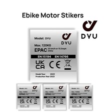 3x EPAC DYU Ebike 250w 15.5mph