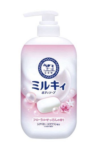Cow brand milky body soap - brand,