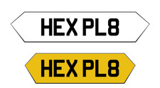 Premium HEX Number Plates | 2D | 3D | 4D | 4D Gel | 100% Road / MOT Legal