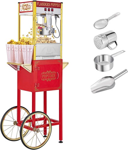 Popcorn machine with - machine,