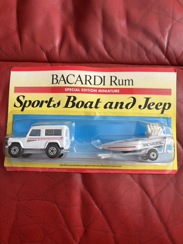 Matchbox bacardi rum sports - matchbox,