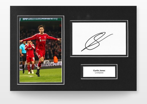 Curtis jones signed - signed, photo
