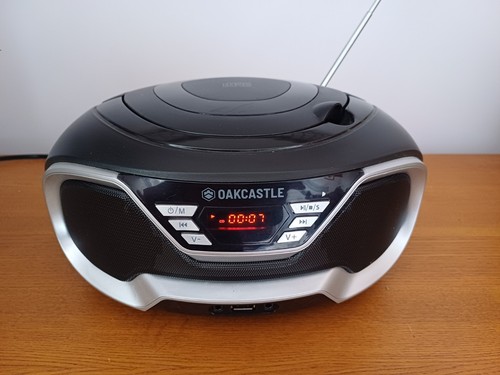 Oakcastle cd200 black portable - cd200,