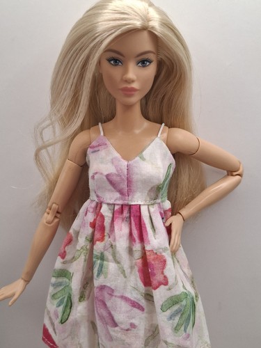 Floral dress for barbie - for,
