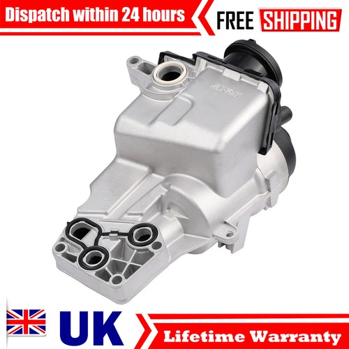 Engine oil filter housing - engine,