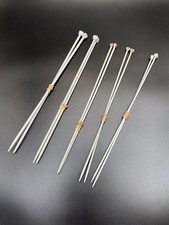 Aero England Vintage Knitting Needles 5 Pairs Numbers 7 8 9 10 11
