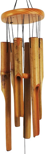 Bamboo wind chimes - chimes, outdoor