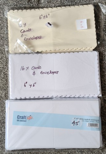 Job lot card blanks - job,