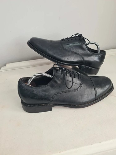 Clarks black oxford shoes - black,