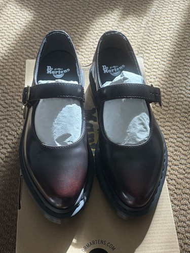 Martens cherry red leather - martens,