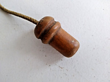 Vintage Wooden Venetian Blind Pull / Light Pull - Treen