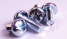 SILVER CROSS Coach Built DOLLS OBERON PRAM - handle bars to BODY SCREWS bolts x4