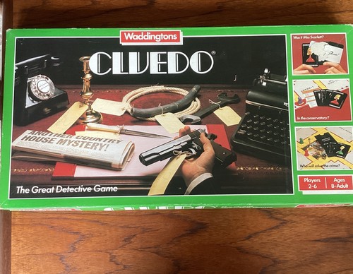 Vintage cluedo the - cluedo,