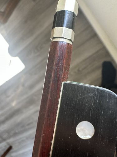 1168 old cello bow signed - 1168,