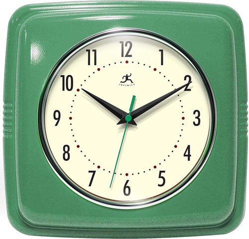 Square silent retro wall - retro,