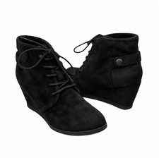Madden Girl Dusky Black Faux