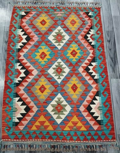 Tribal handmade afghan - handmade, afghan/turkish