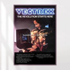Vectrex poster retro - vectrex, video