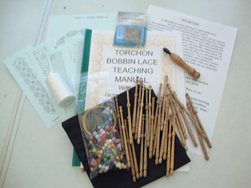 Lace making kit - kit., no