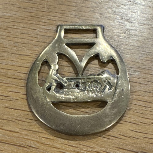 Vintage horse brass - vintage,