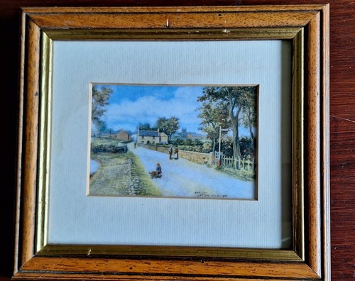 Framed print rake lane in - a,