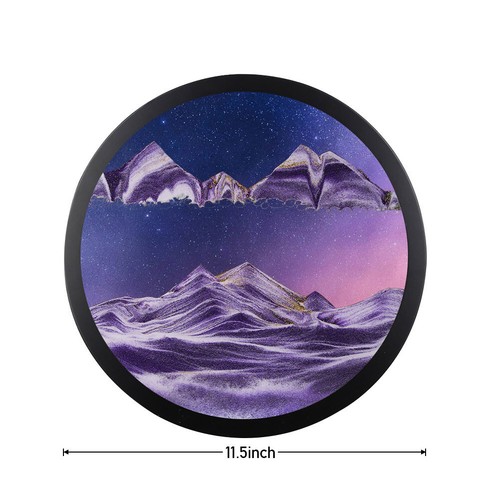 Quicksand painting moving - 3d,