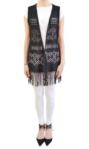 Ladies pointelle ladder - pointelle,