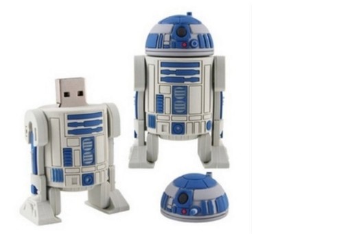 8gb r2d2 star - wars, usb