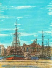 1966 Print by Carzou "Notre