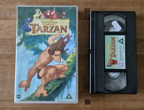 Tarzan vhs video post cert - video,