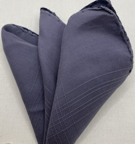 Silk pocket square - silk, grey