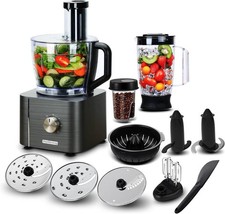 Food Processor, TopStrong 11-in-1 Food Processor 