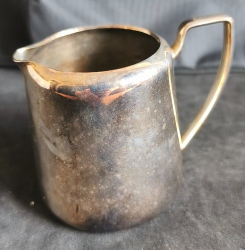 Vintage silver plated milk - silver,