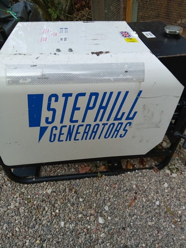 Stephill diesel site generator - site,