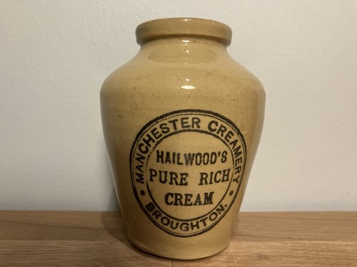 Cream pot crock - pot,