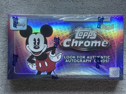 2026 topps chrome - topps, disney