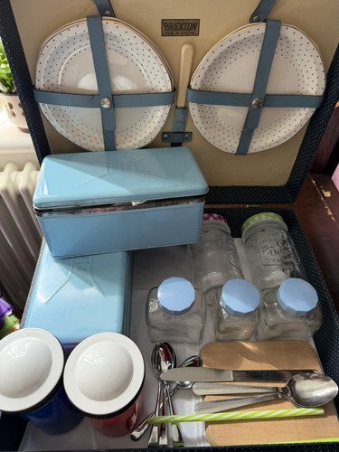 Vintage brexton cased - brexton, picnic