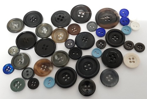 Vintage military buttons - military,