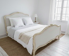 Antique French Bed Capitonne