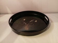 Round plastic tray made - plastic, in