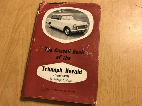Triumph herald cars workshop - triumph,