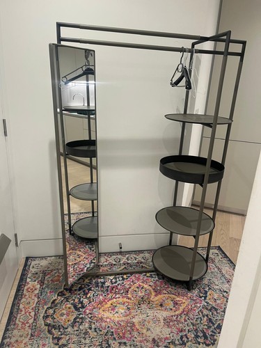 Free standing metal coat rack - metal,