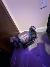 Vintage 6” Bench Grinder