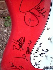 SIGNED ROCKBURN ELECTRIC GUITAR