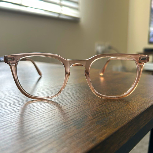 Moscot tatah pink eyeglasses - pink,