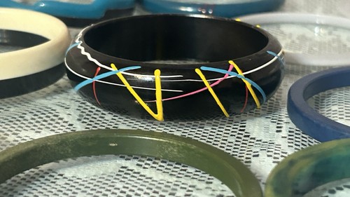 Vintage bangle bracelet - bangle,