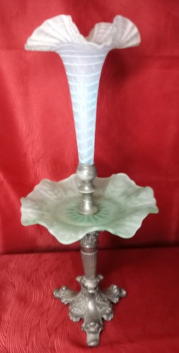 Pewter based two tier - pewter,
